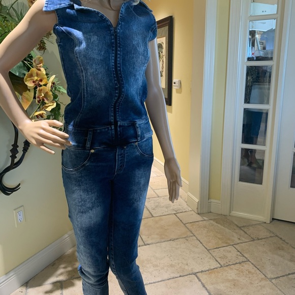 Jeans Jumpsuits stretchy and comfy - Picture 3 of 6